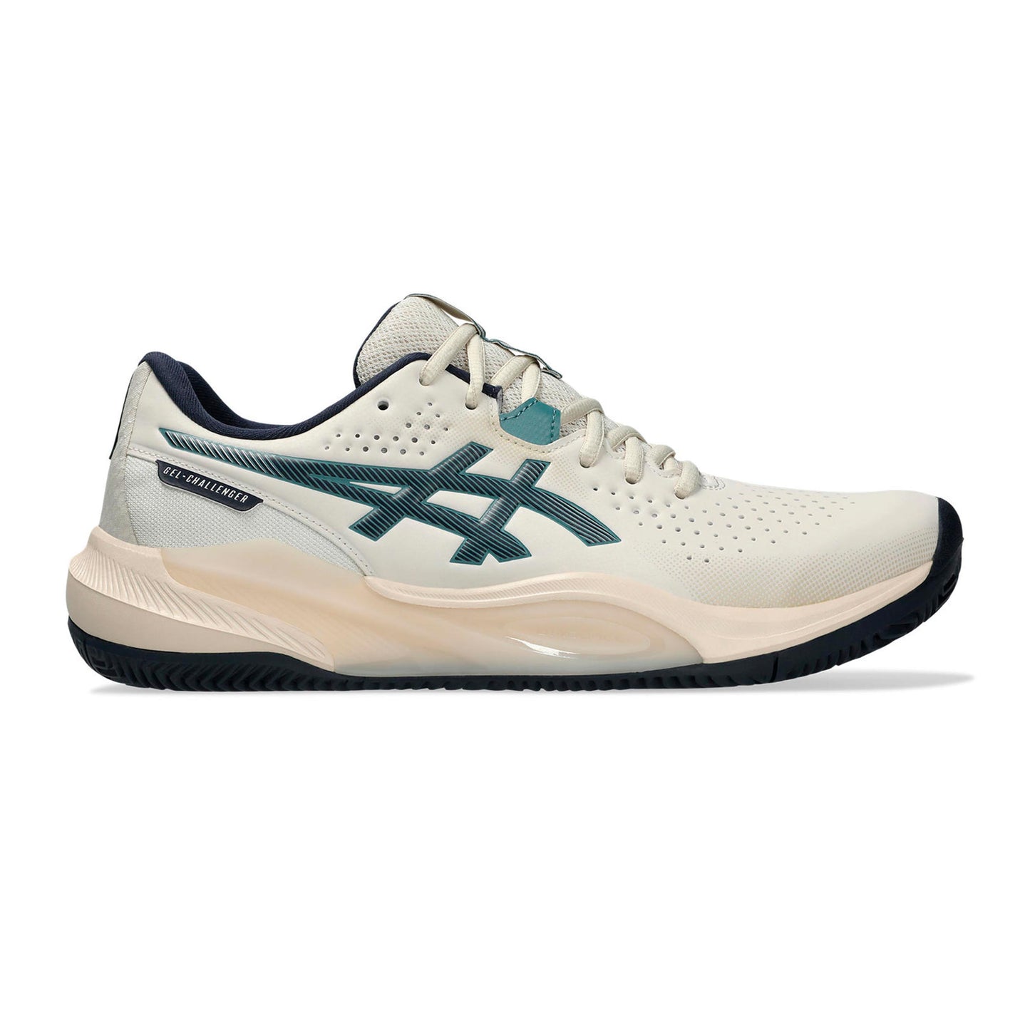 ASICS Gel-Challenger 15 Gravelschoen Heren - beige, donkerblauw