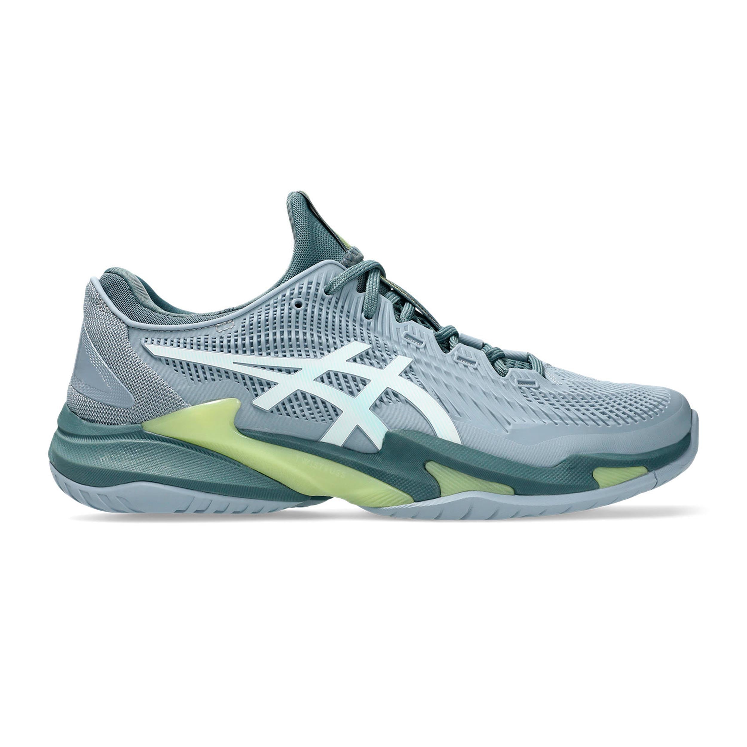 シューズ(男性用) asics COURT FF 3 27cm Court FF 3 Allcourt schoen Heren - blauwgrijs, wit | Tennis-Point