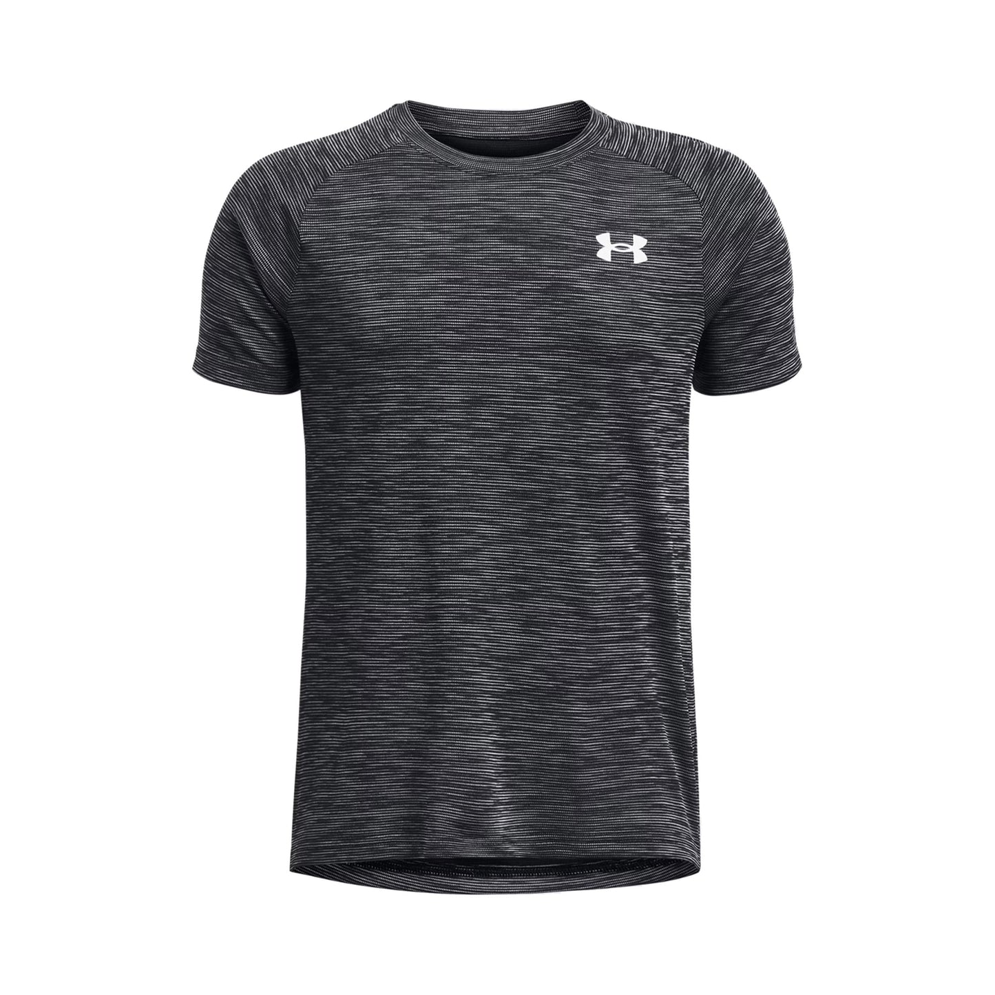 Under Armour Tech Textured T-shirt Jongens-zwart, wit