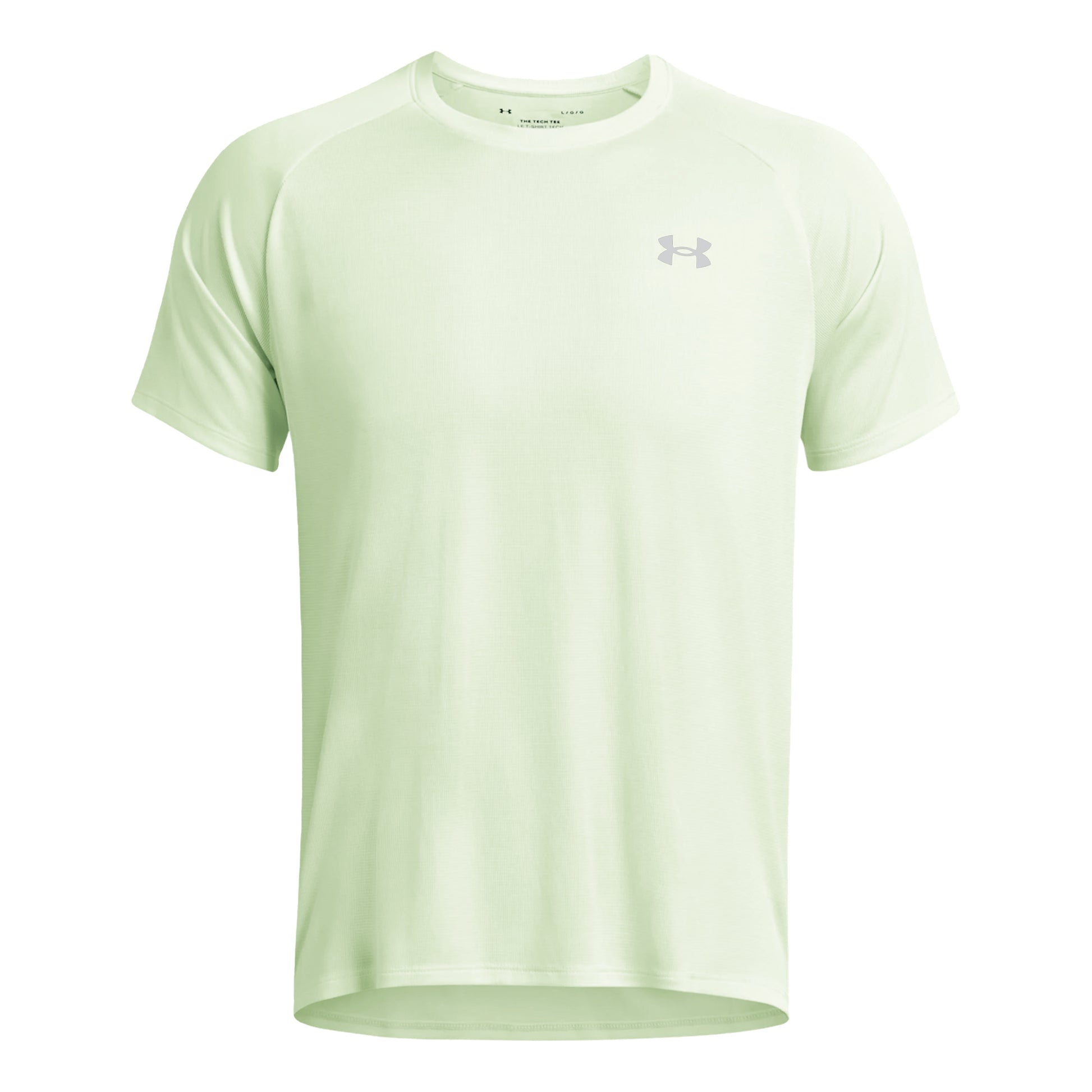 Under Armour Tech Textured T-shirt Heren-groen, grijs