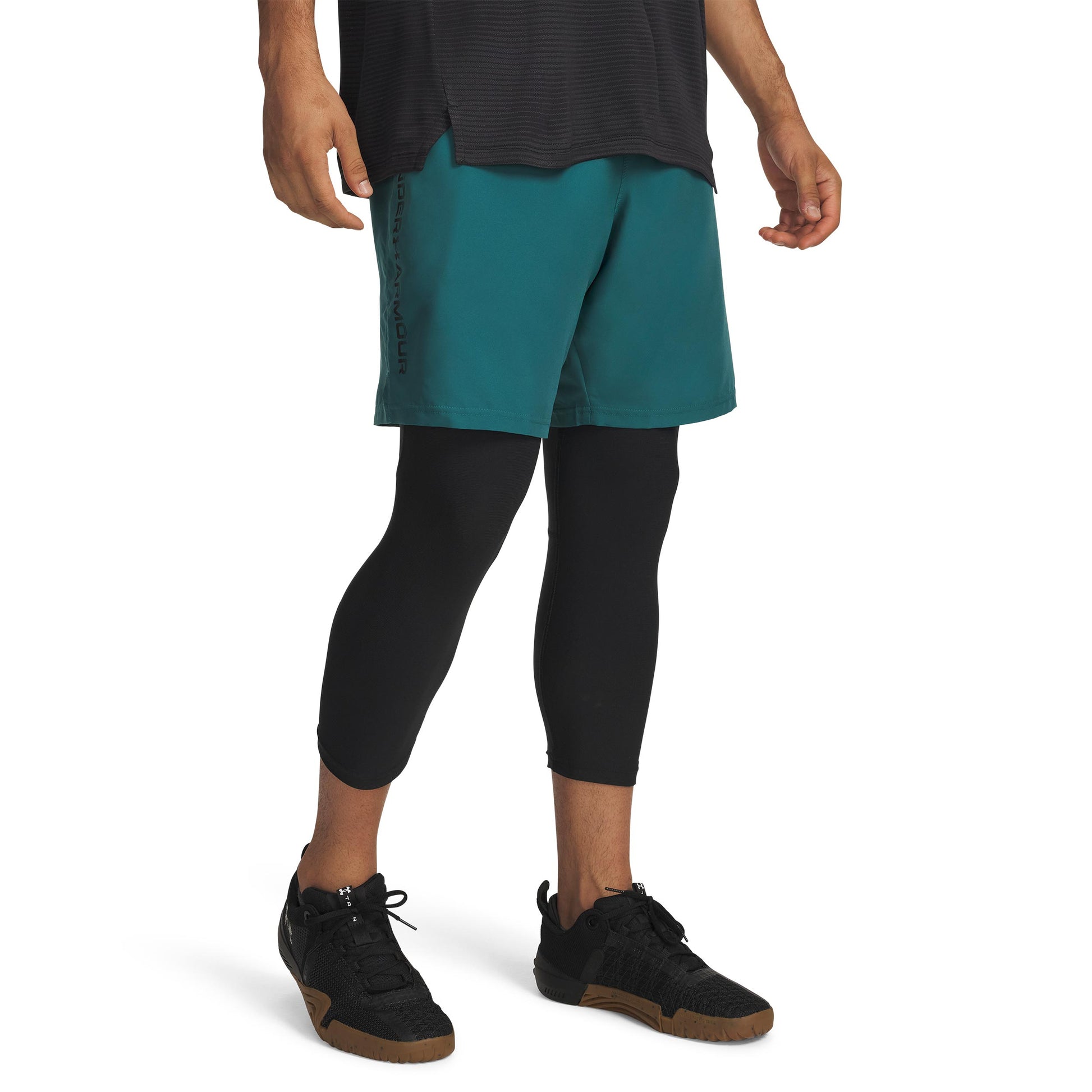 Under Armour Tech Woven Shorts Heren-groen, zwart