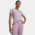 Tech Twist T-shirt Dames - roze, violett