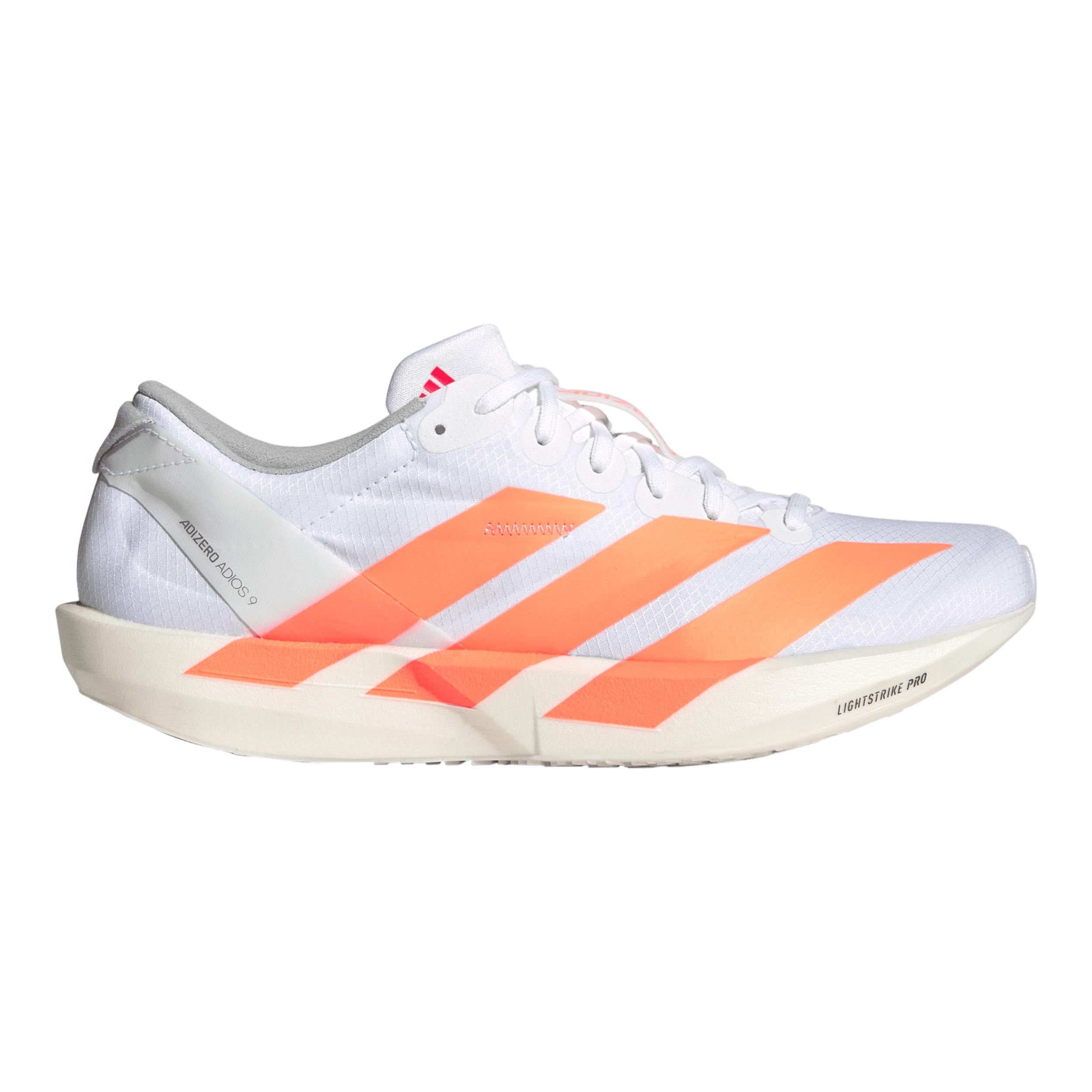 adidas adizero Adios 9 Wedstrijdschoen Dames - wit, oranje