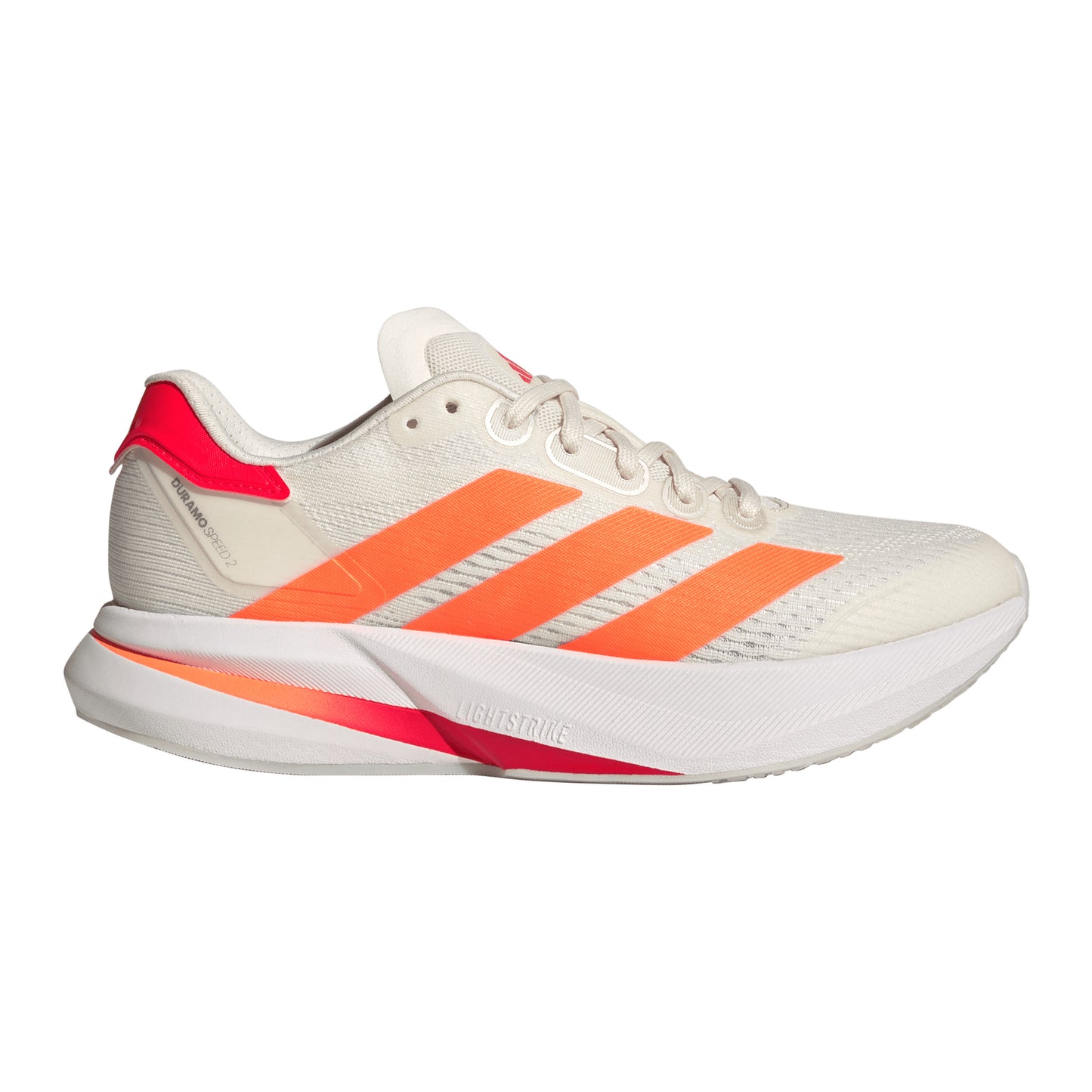 adidas Duramo Speed 2 Neutrale schoen Dames - wit, rood