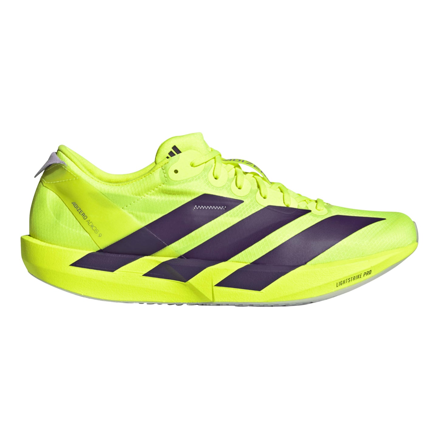 adidas adizero Adios 9 Wedstrijdschoen Heren - geel, lila