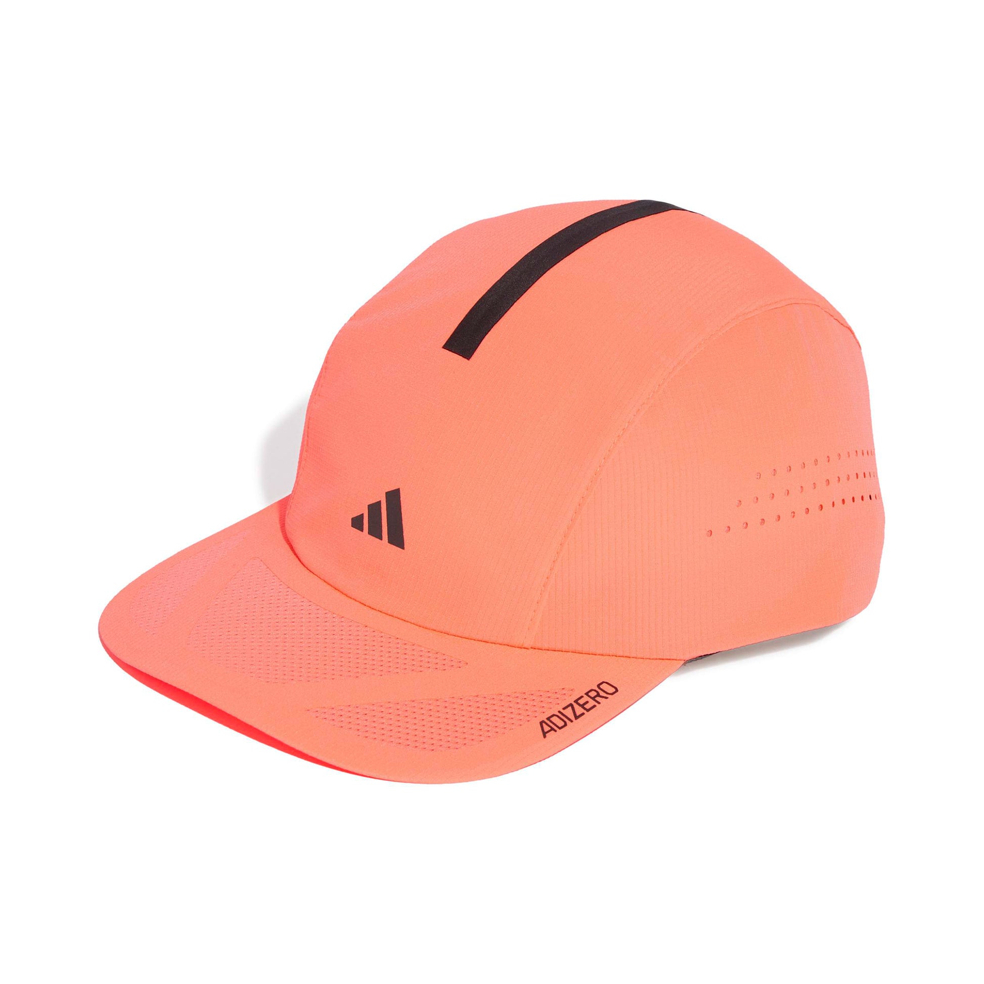 adidas adizero Lightweight Cap Unisex - oranje, zwart