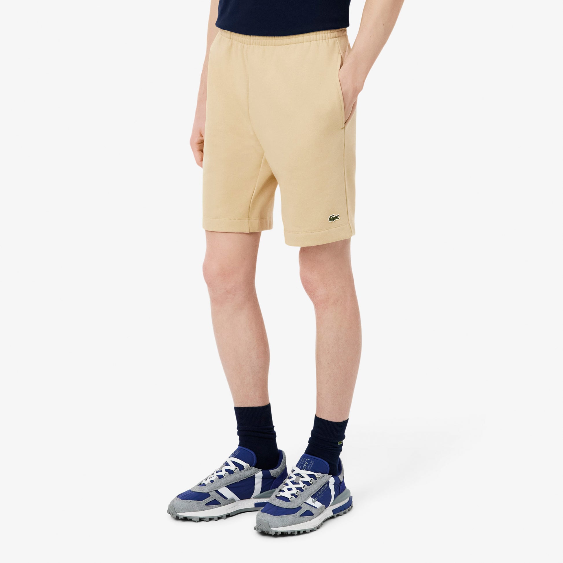Lacoste Shorts Heren - beige, groen