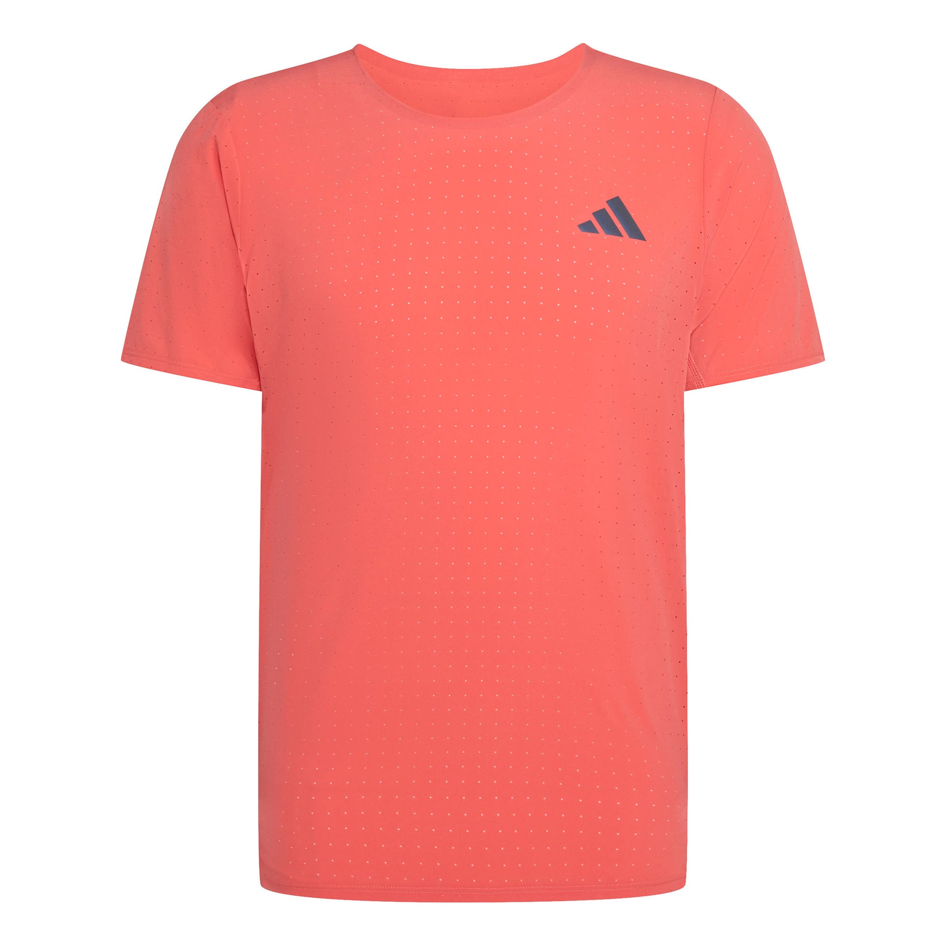 adidas adizero Hardloopshirt Heren - rood, zwart