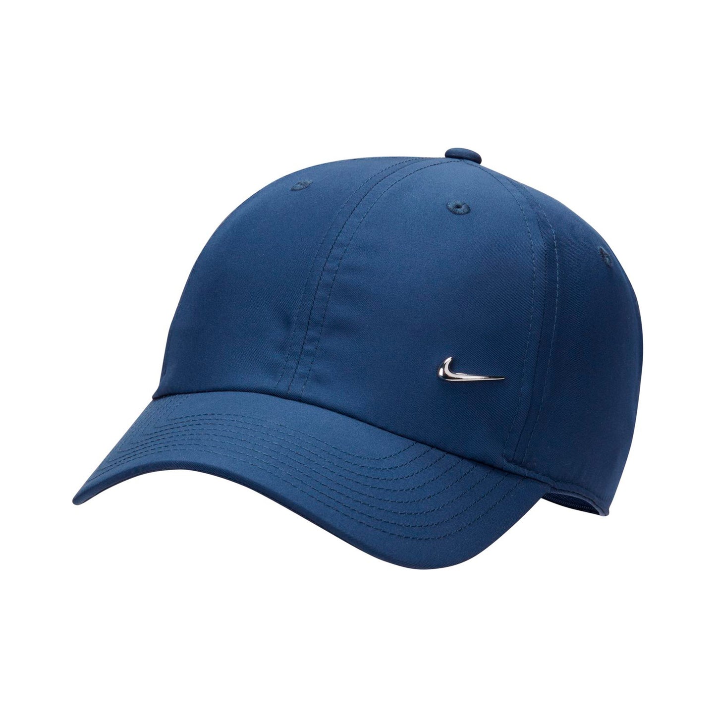 Nike Dri-Fit Club Cap Unisex - donkerblauw, zilver