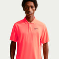 Dri-Fit Victory Court Solid Polo Heren - koraal, zwart