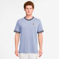 Court Heritage T-shirt Heren - blauwgrijs