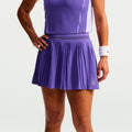 Court Dri-FIT Advantage Ace Rok Dames - lila, wit