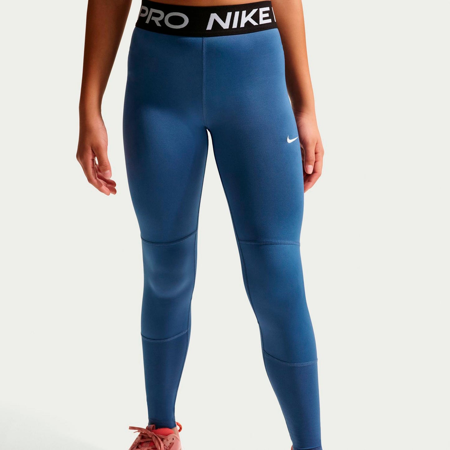 Nike Pro Tight Meisjes-petrolblauw
