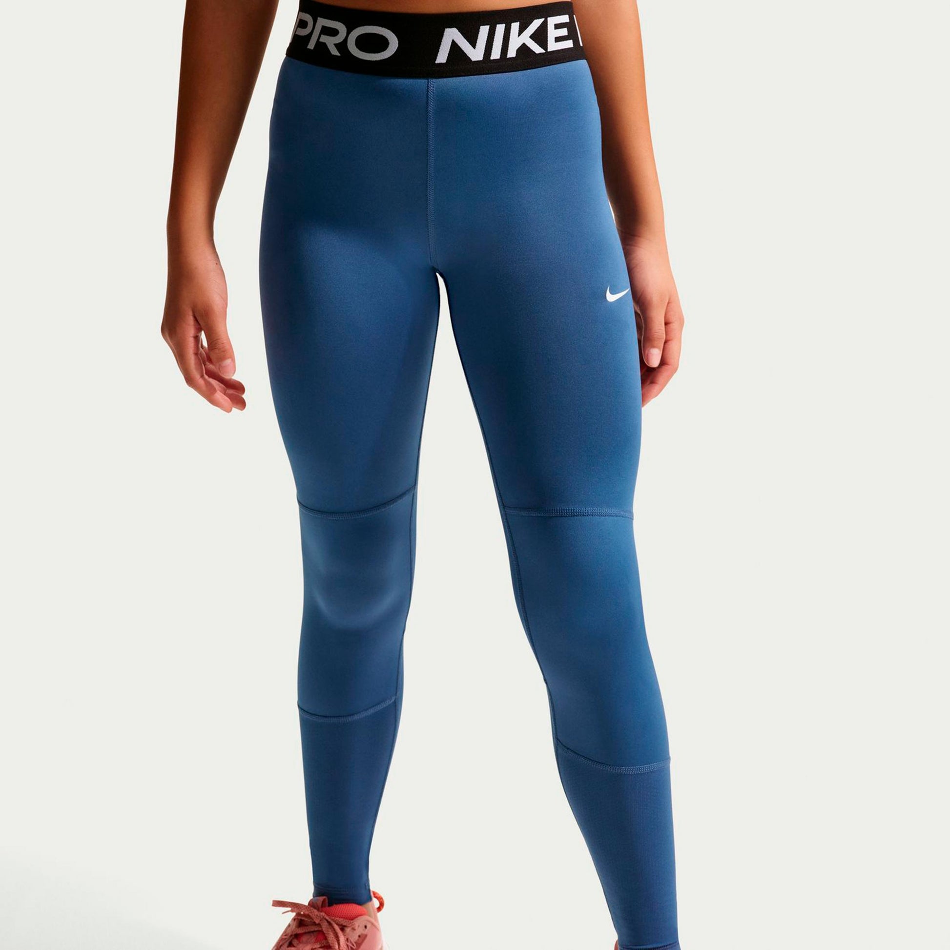 Nike Pro Tight Meisjes-petrolblauw