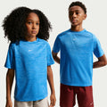 Dri-FIT Multi Heather T-shirt Kinderen - lichtblauw