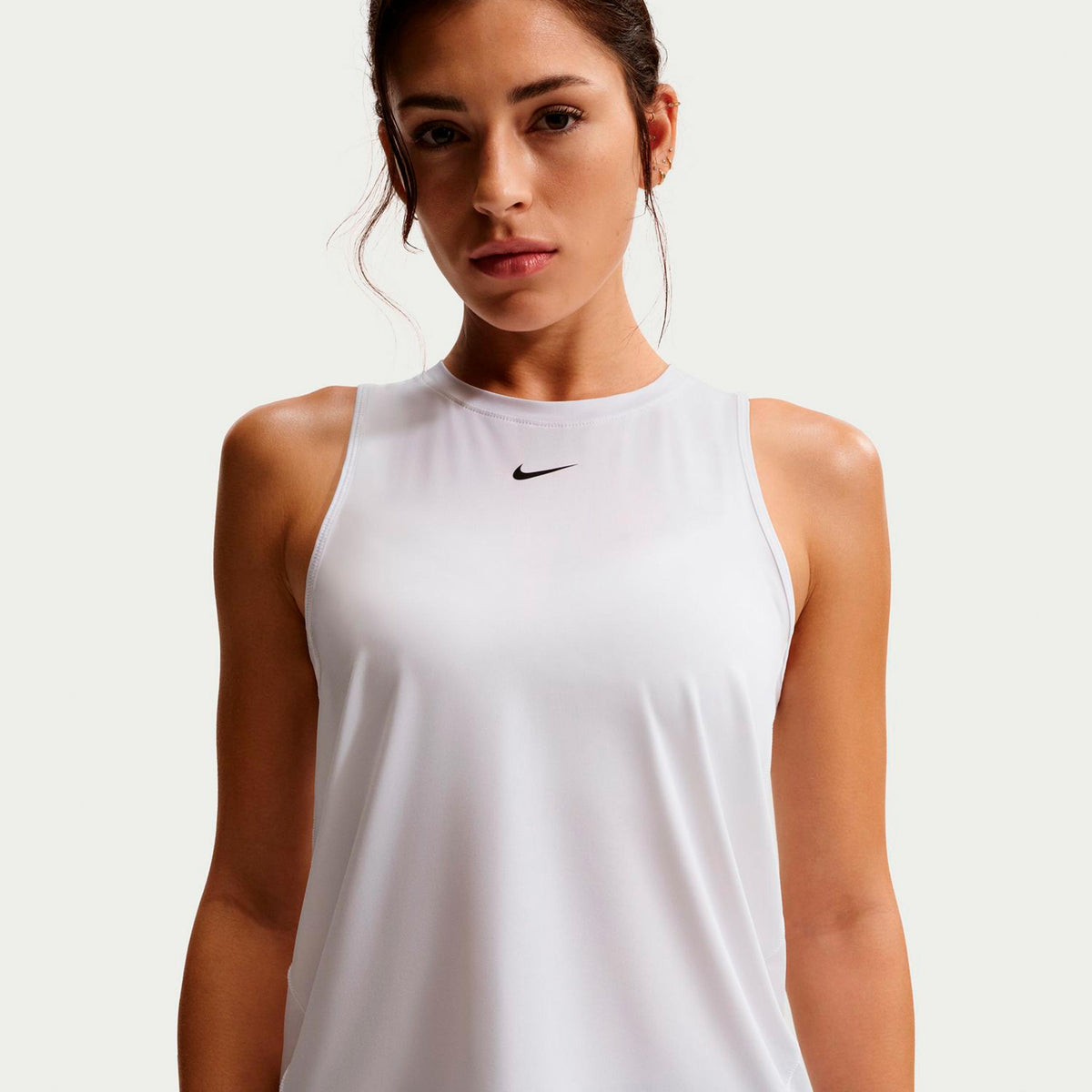 Nike One Dri-Fit Tanktop Dames - wit, zwart
