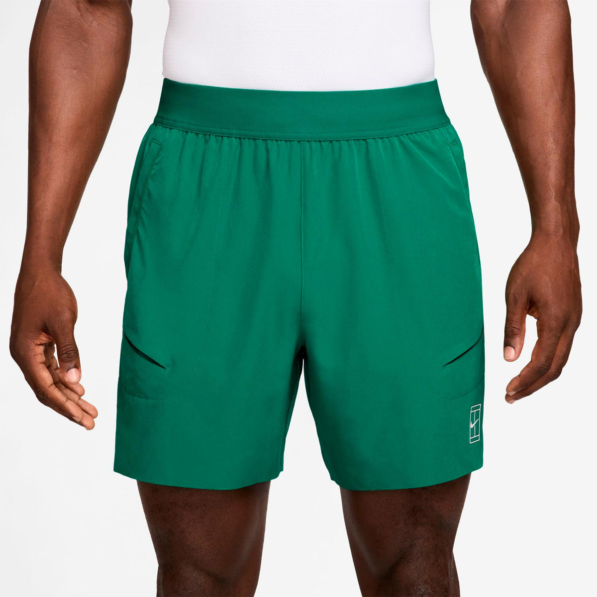 Nike Court Dri-FIT Advantage 6in Shorts Heren-groen