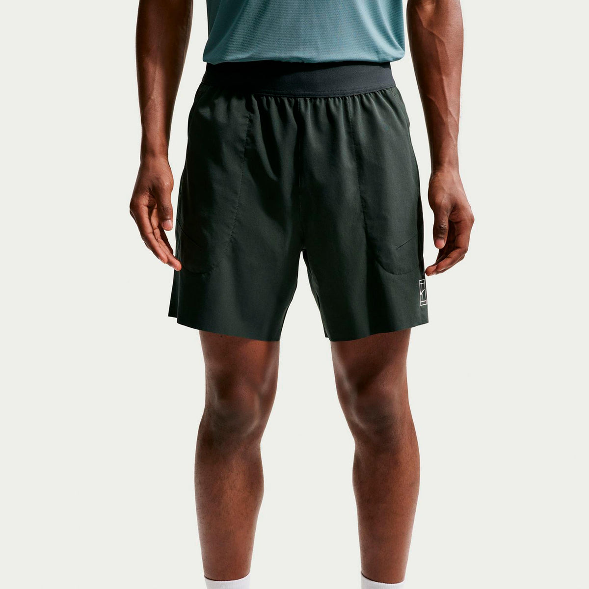 Nike Jannik Sinner Court Dri-FIT Advantage 6in Shorts Heren - donkergrijs