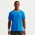 Carlos Alcaraz Court Dri-FIT Advantage T-shirt Heren - kobaltblauw