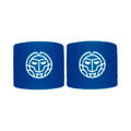 Zweetband Verpakking 2 stuks kort - blauw