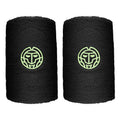 Night Flash Zweetband Verpakking 2 stuks lang - zwart, wit