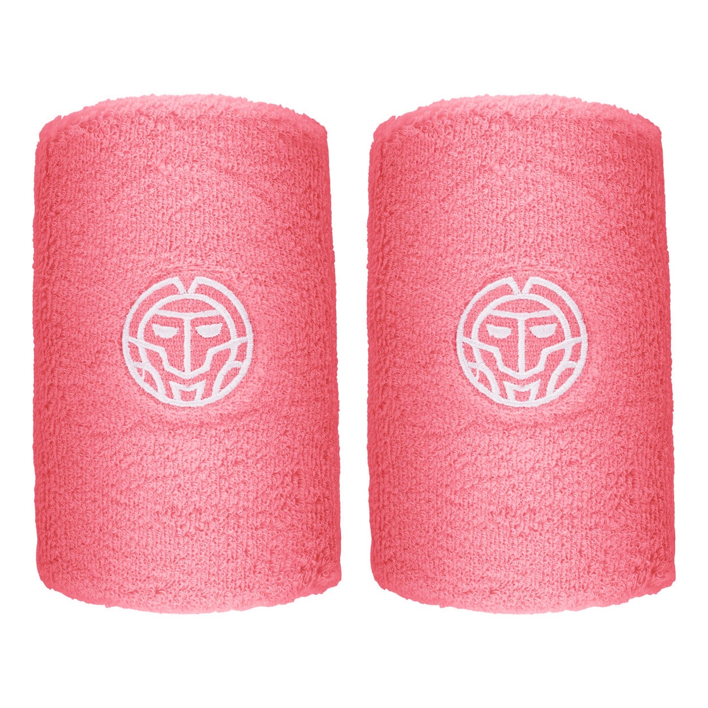 BIDI BADU Freeze Out Zweetband Verpakking 2 stuks lang - roze, wit