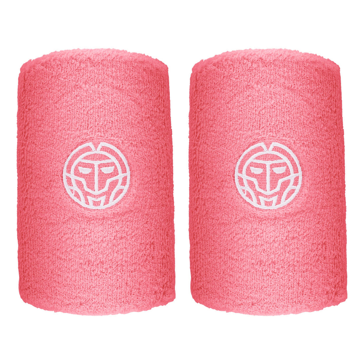 BIDI BADU Freeze Out Zweetband Verpakking 2 stuks lang - roze, wit
