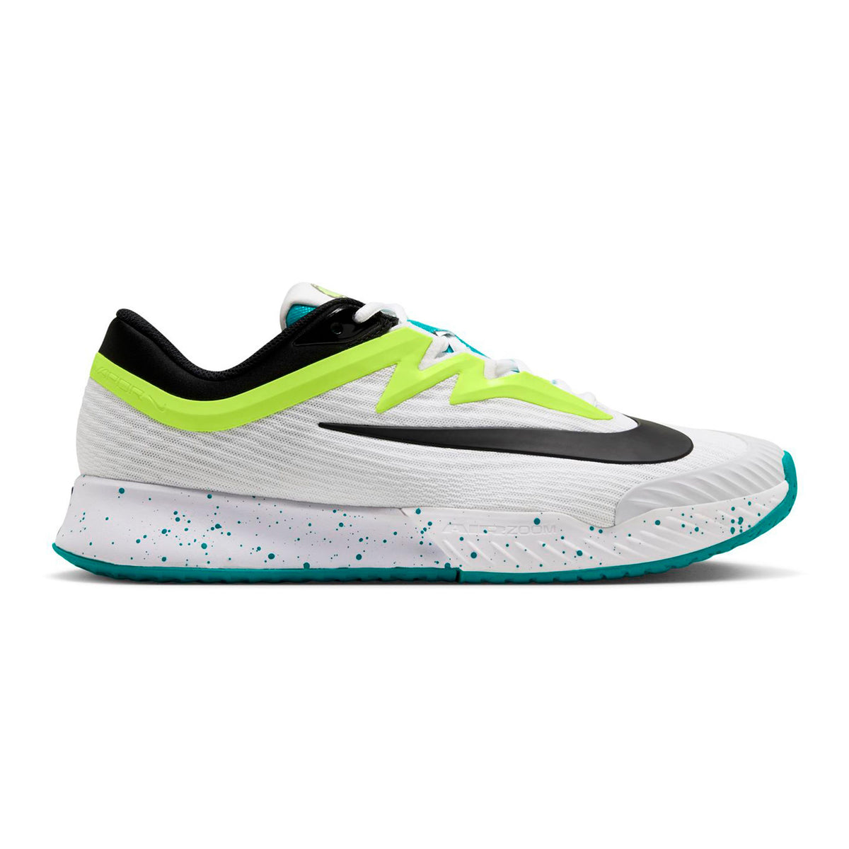 Nike Zoom Vapor Pro 3 Allcourt schoen Heren - wit, neongeel