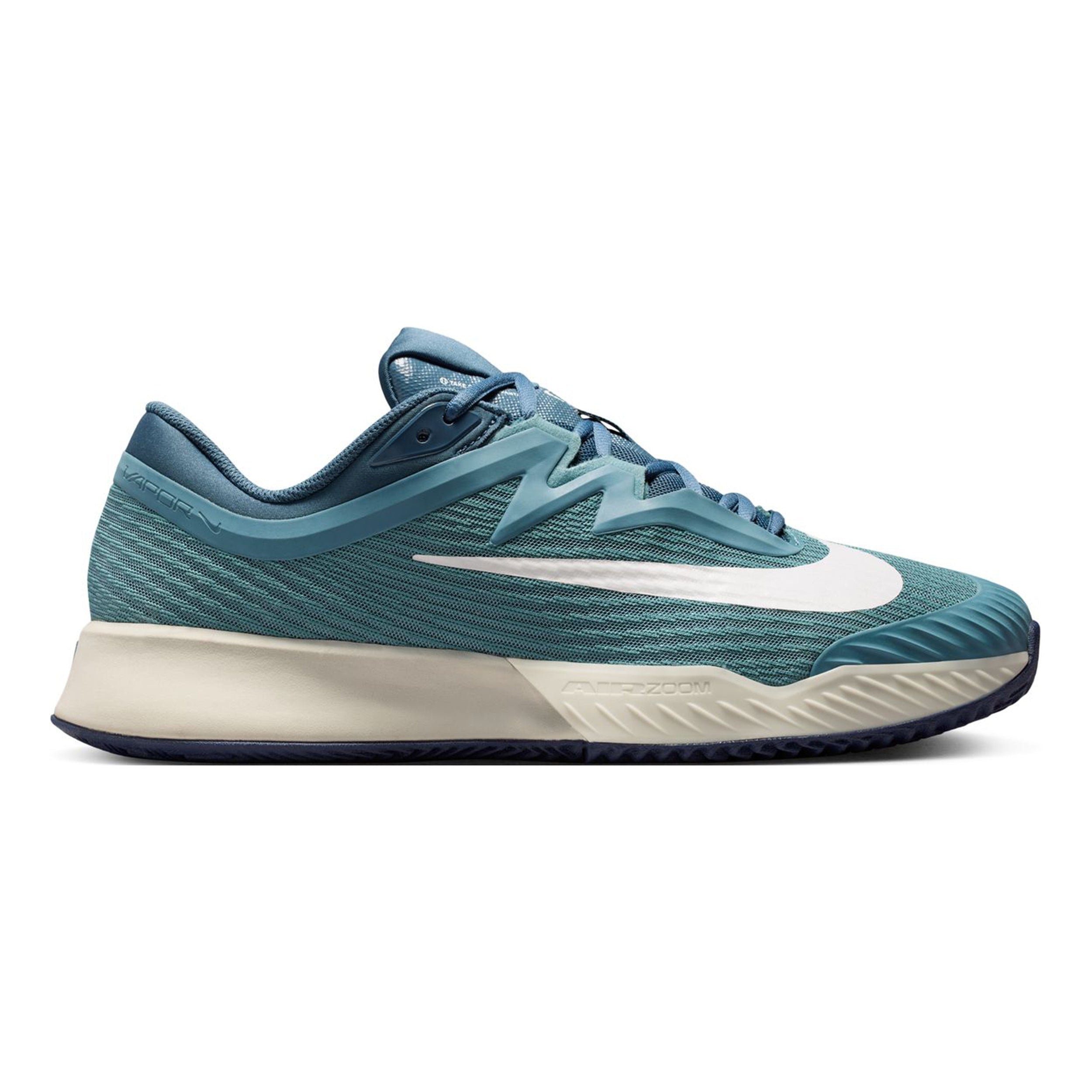Nike Zoom Vapor Pro 3 Gravelschoen Heren - petrolblauw, wit