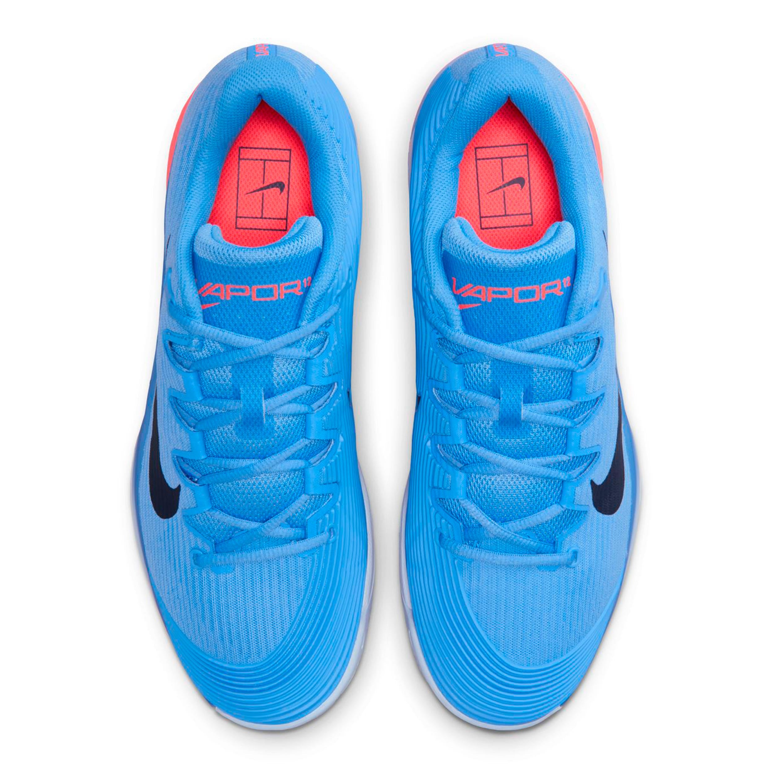 Zoom Vapor 12 Gravelschoen Heren-blauw, donkerblauw | Tennis-Point