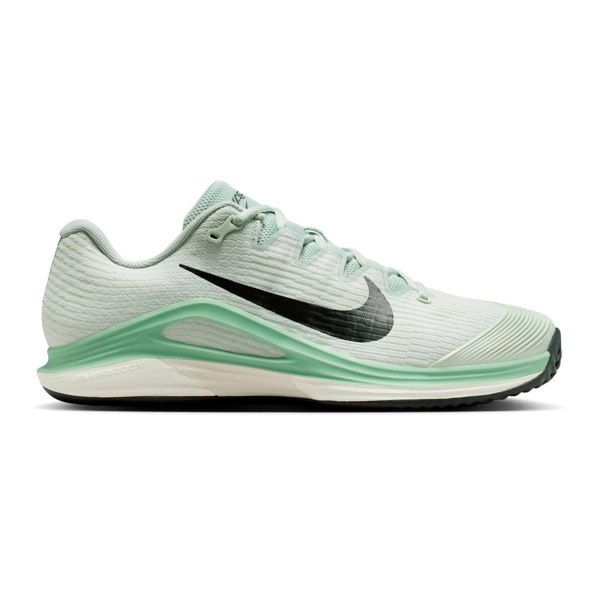 Zoom Vapor 12 Gravelschoen Heren - grijs, salie | Tennis-Point