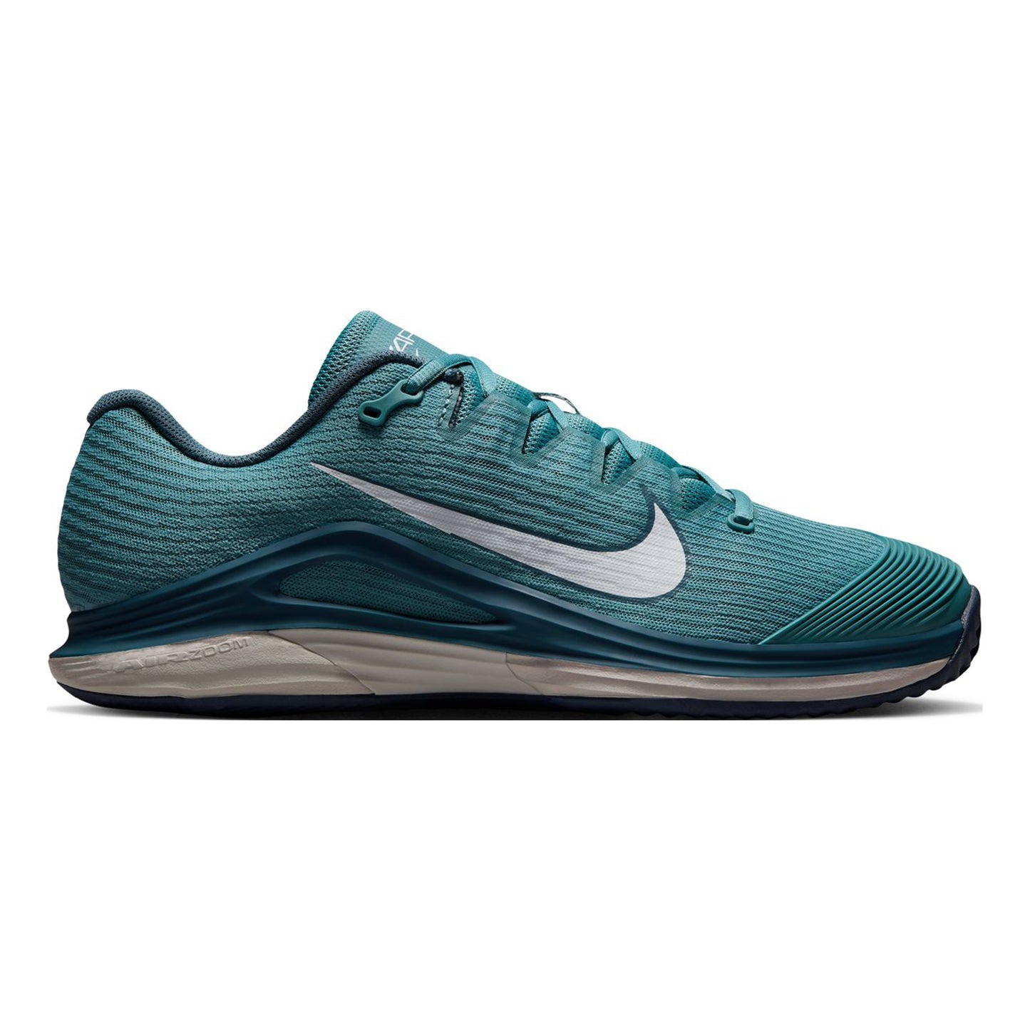 Nike Zoom Vapor 12 Gravelschoen Heren - petrolblauw, wit
