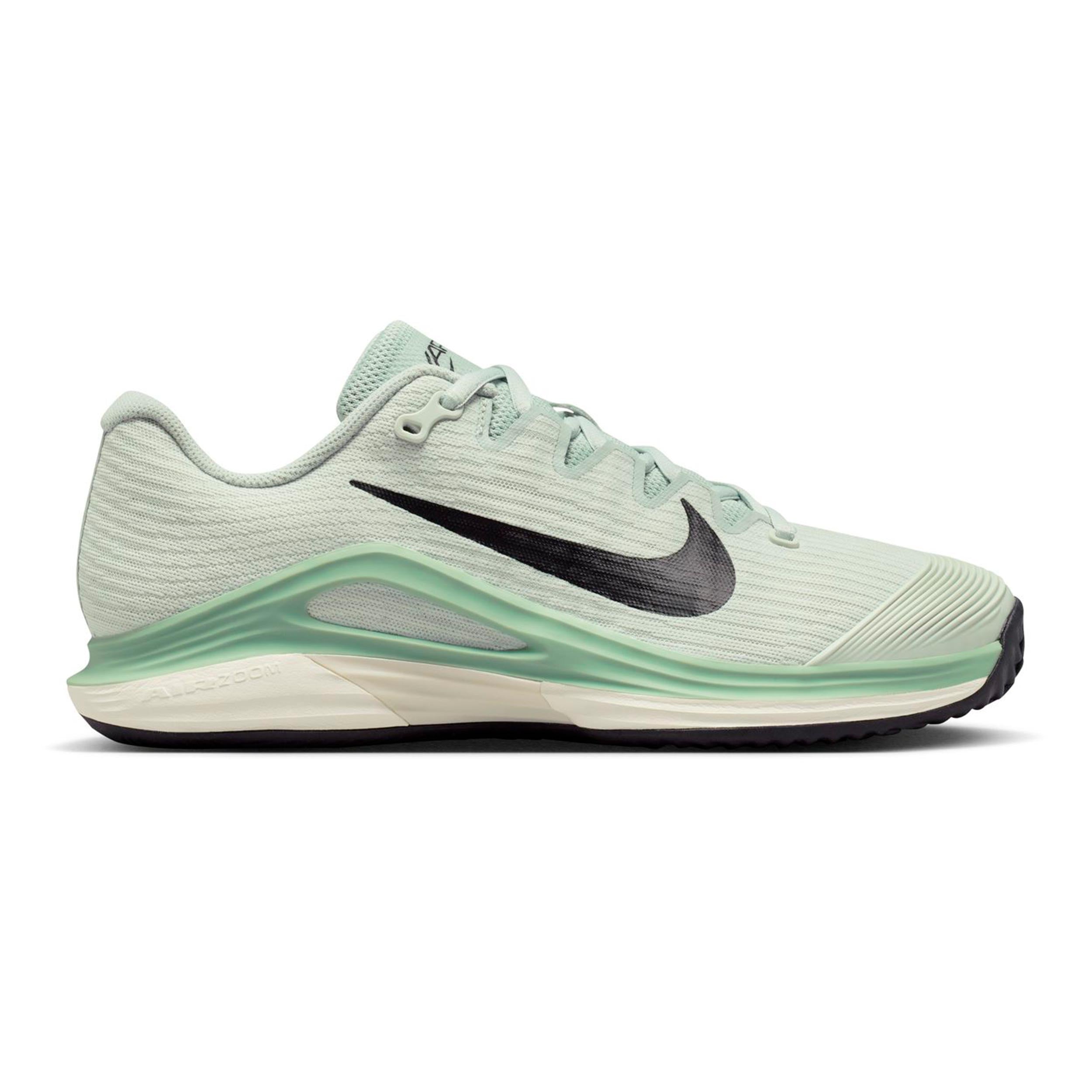Nike Vapor 12 Gravelschoen Dames - salie, grijs