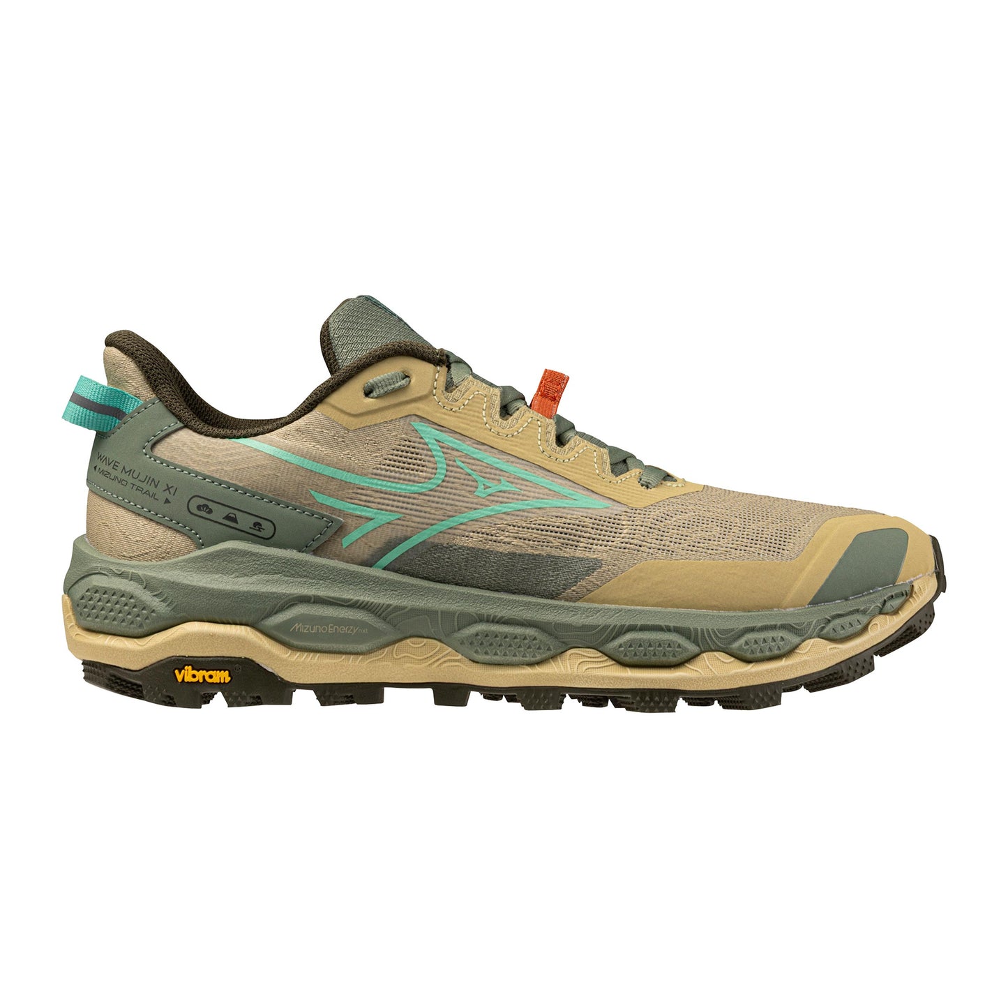 Mizuno Wave Mujin 11  Trailschoen Dames - blauwgrijs, mauve