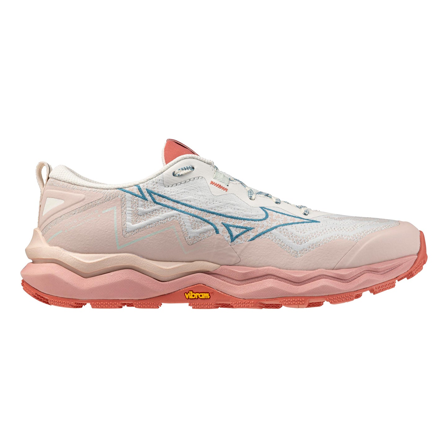 Mizuno Wave Daichi 9                   Trailschoen Dames-roze, blauw