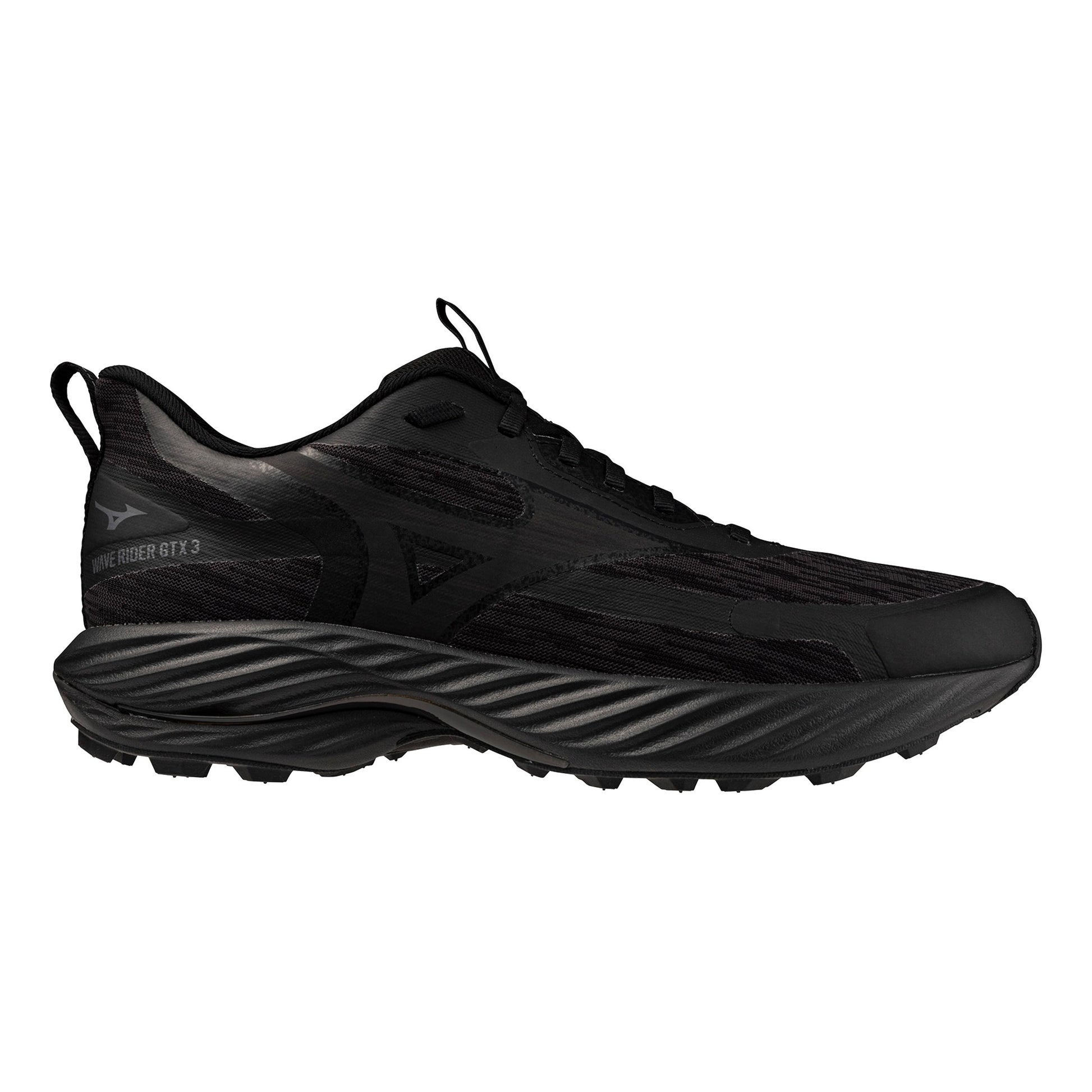 Mizuno Wave Rider GTX 3                    Trailschoen Heren-zwart, zwart