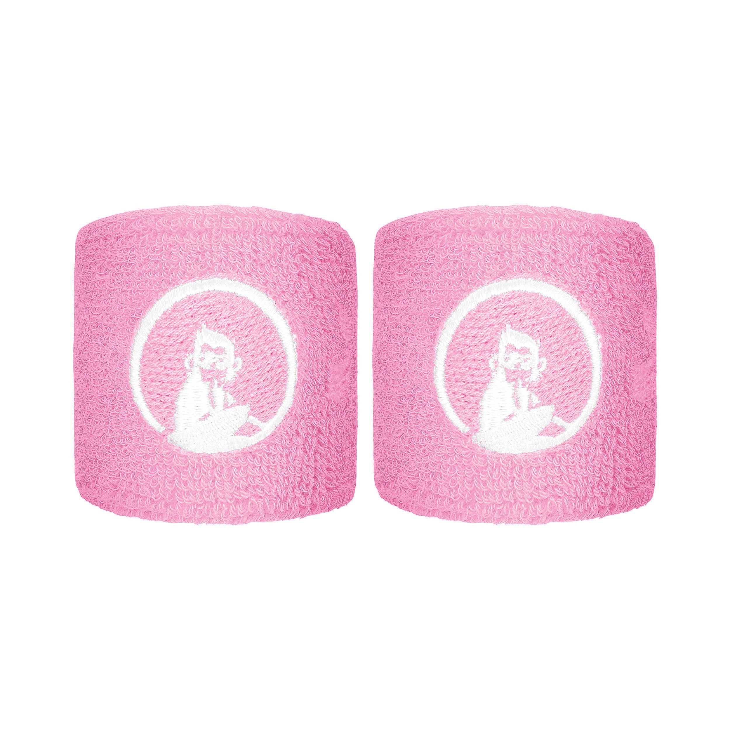 Quiet Please Memories Faded Memories Zweetband Verpakking 2 stuks Unisex - roze, roze