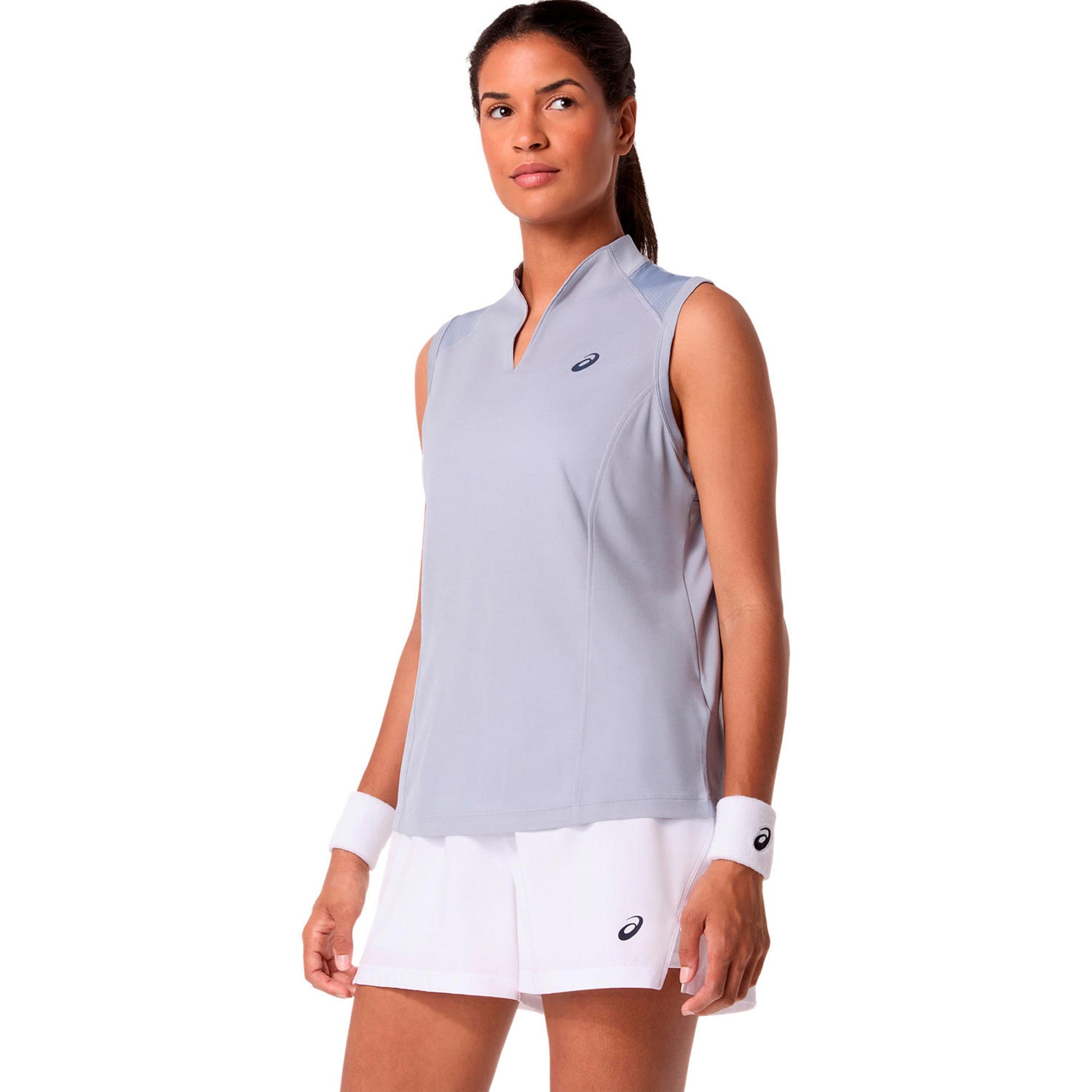 ASICS Court Tanktop Dames-blaugrau