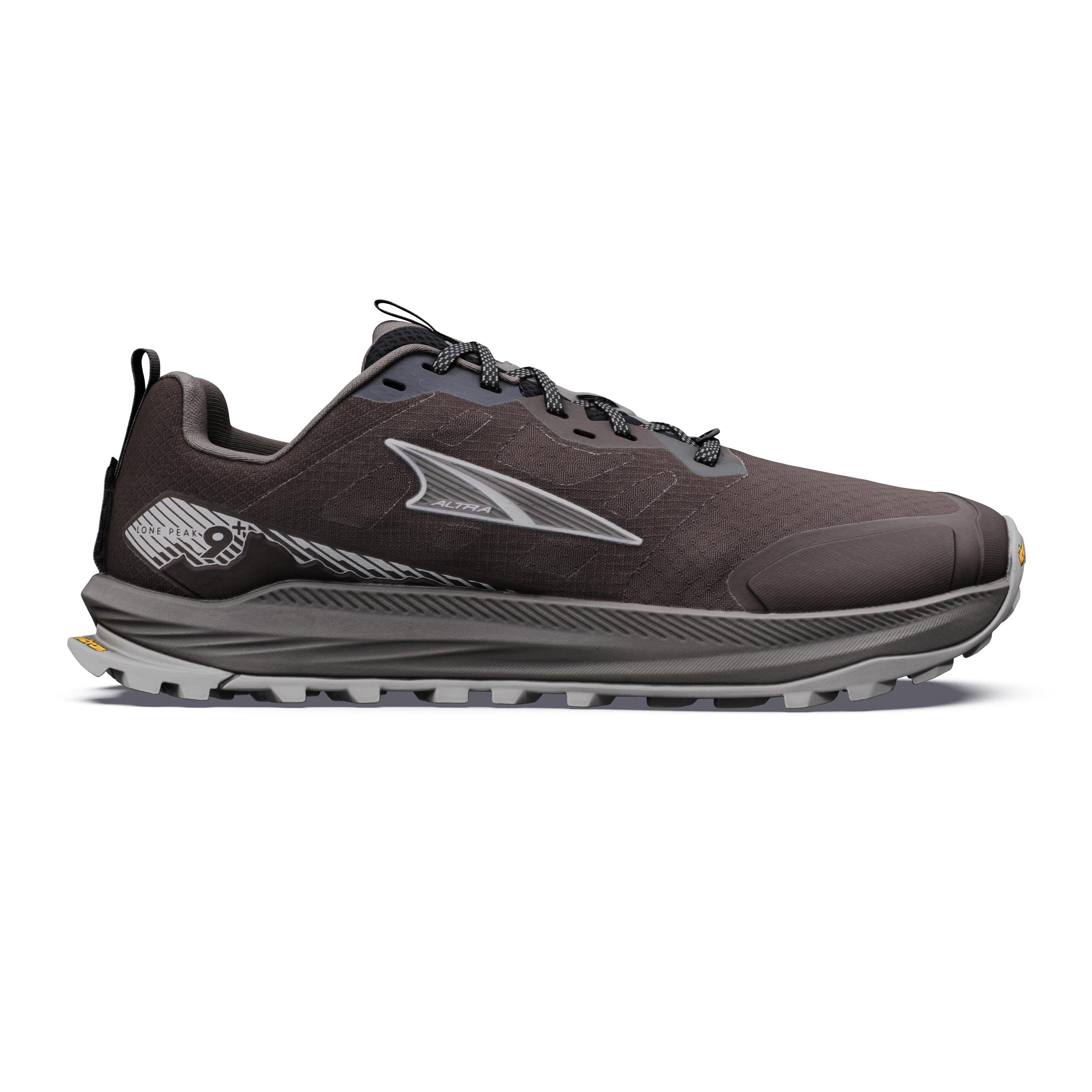 Altra Lone Peak 9+ Trailschoen Heren - zwart, grijs