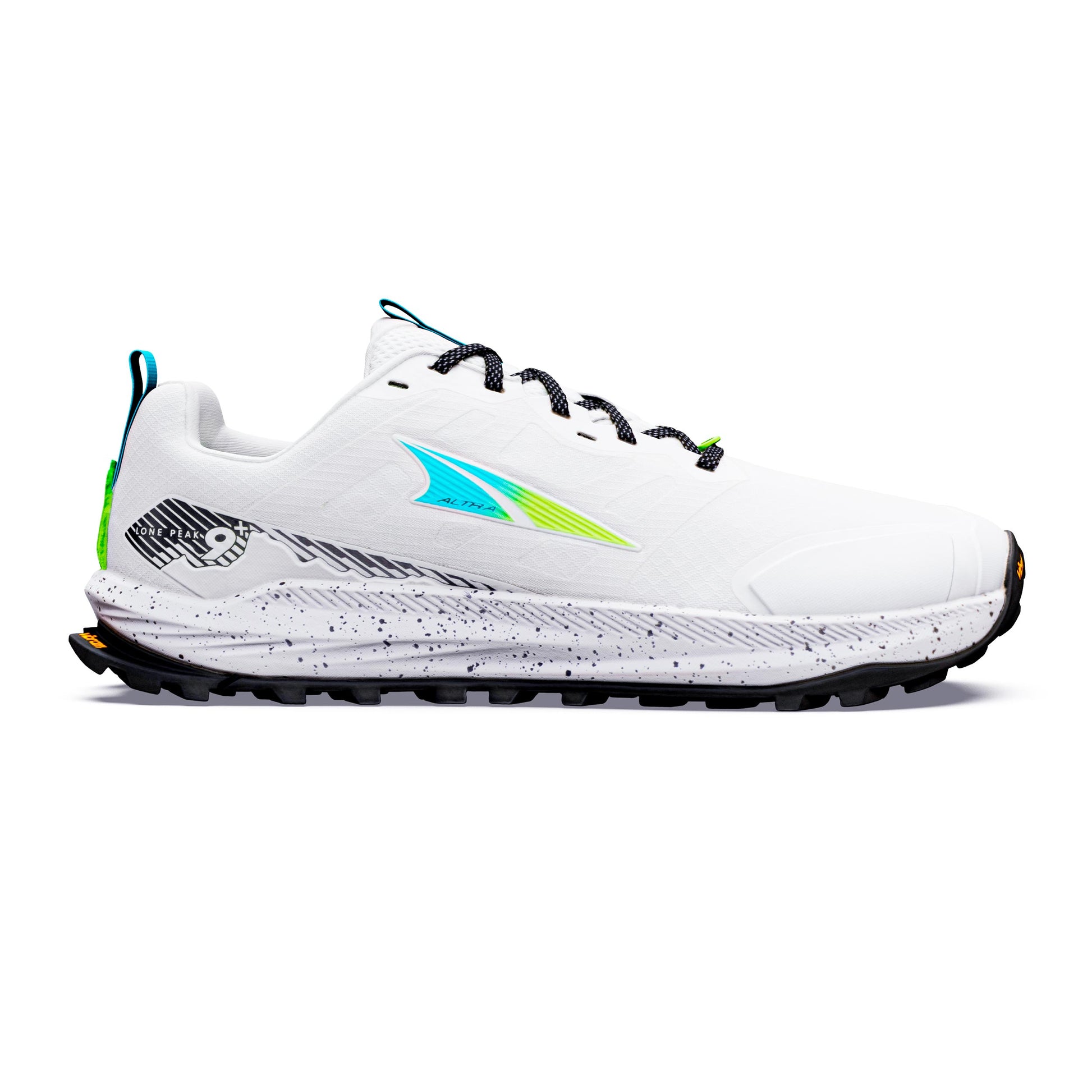 Altra Lone Peak 9+ Trailschoen Heren - wit, zwart