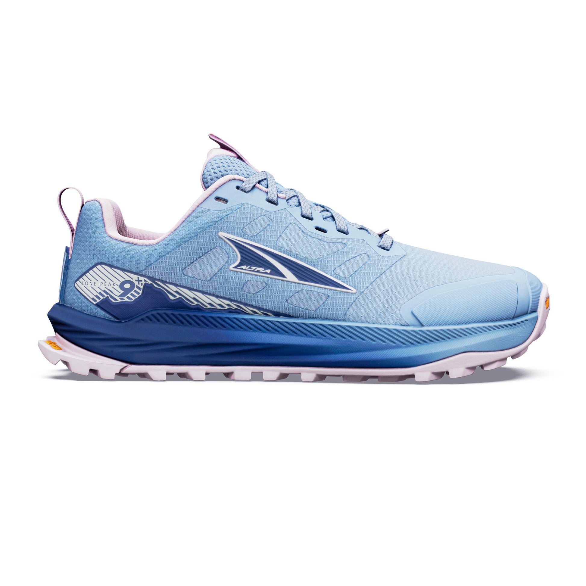 Altra Lone Peak 9+ Trailschoen Dames - blauwgrijs, mauve
