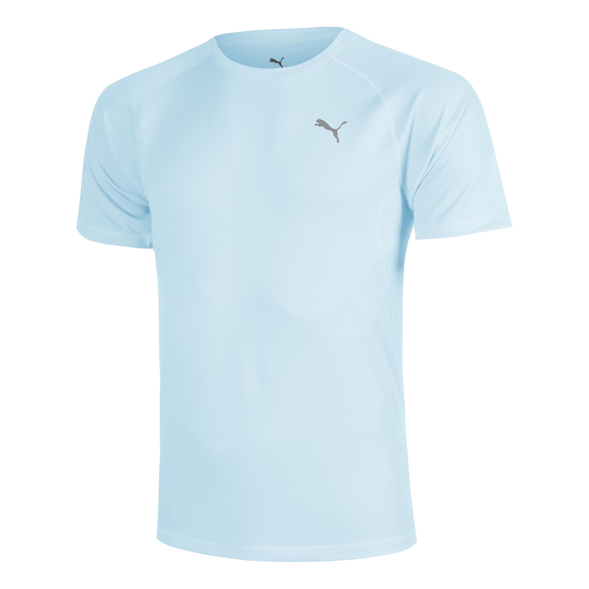 Puma Velocity Hardloopshirt Heren-lichtblauw