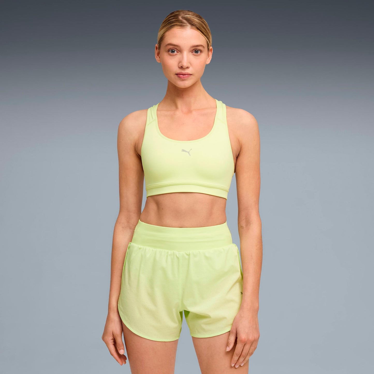 Puma 4Keeps Run Sport-bh Dames-groen