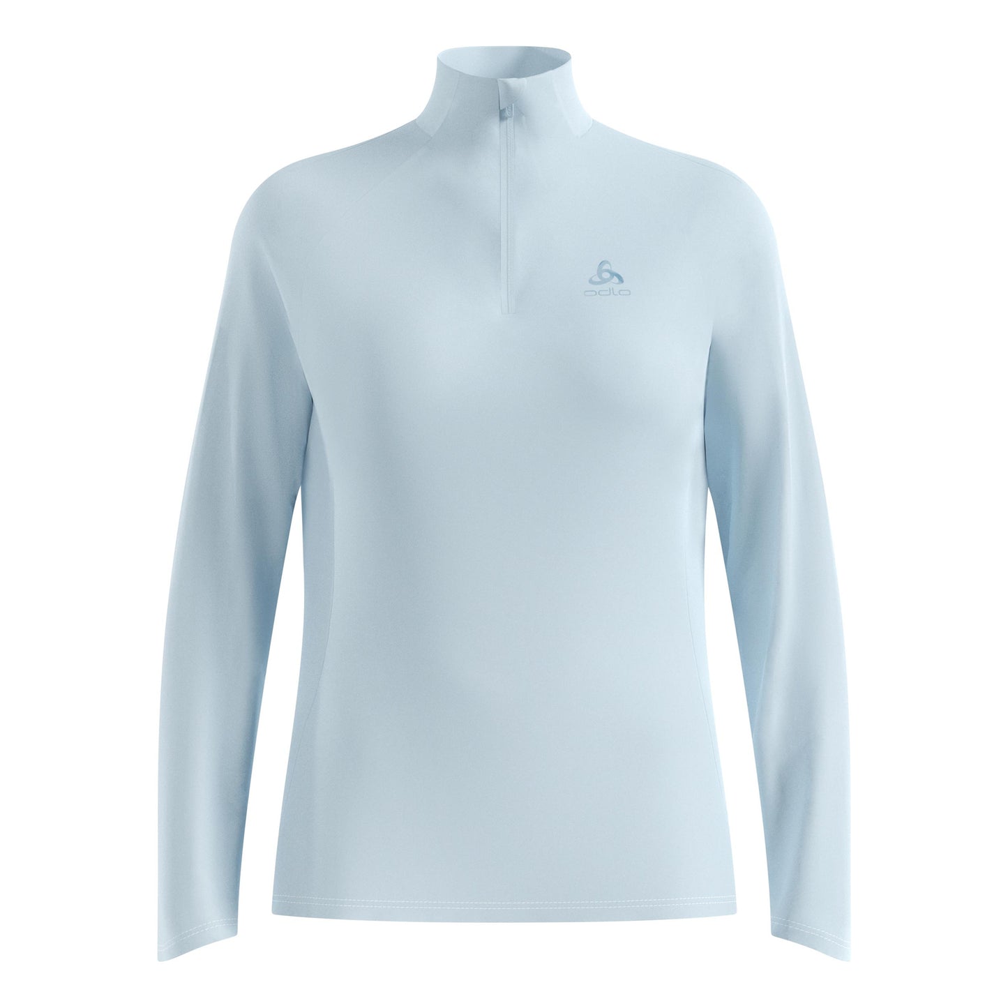 Odlo Essential 1/2 Zip Hardloopshirt Dames-lichtblauw