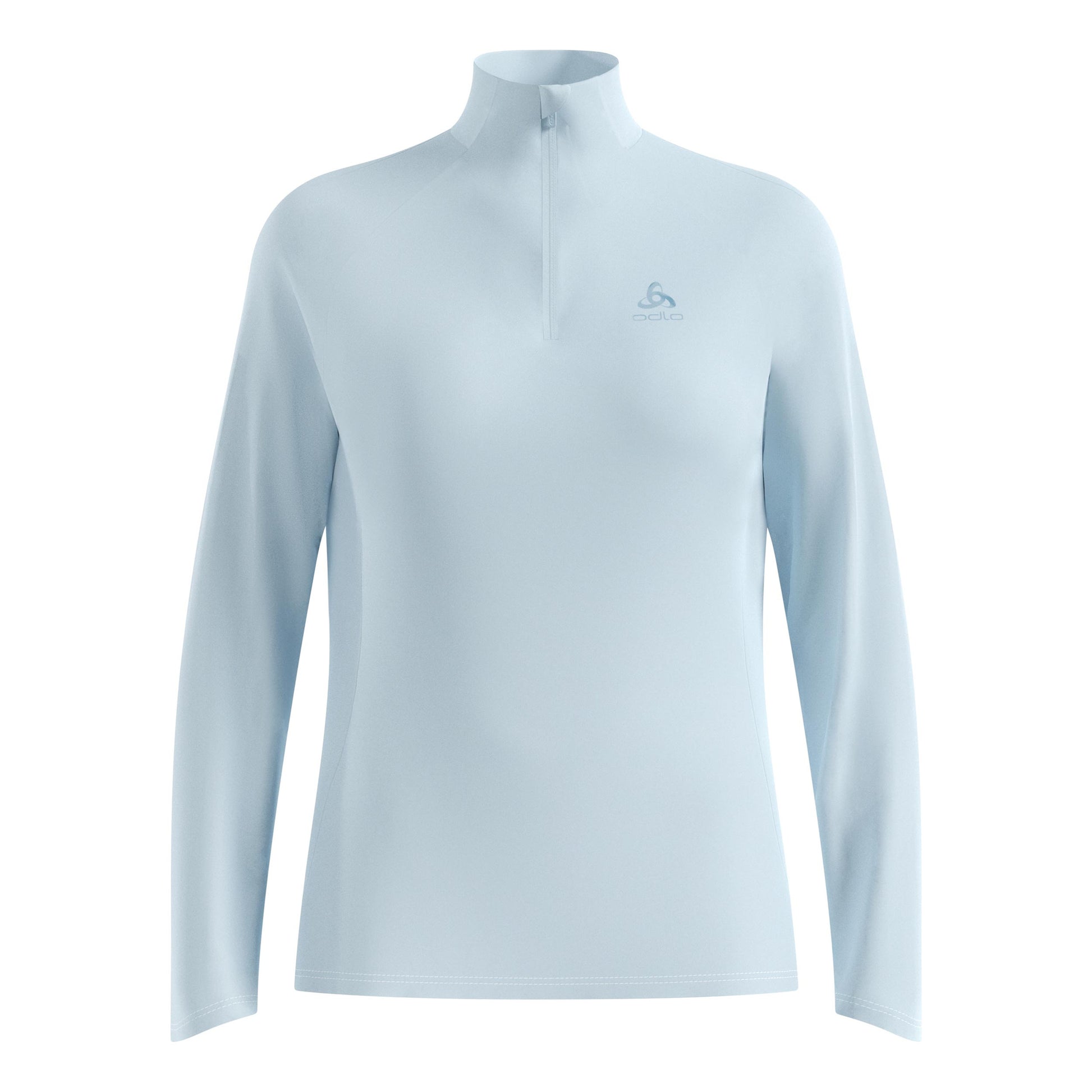 Odlo Essential 1/2 Zip Hardloopshirt Dames-lichtblauw