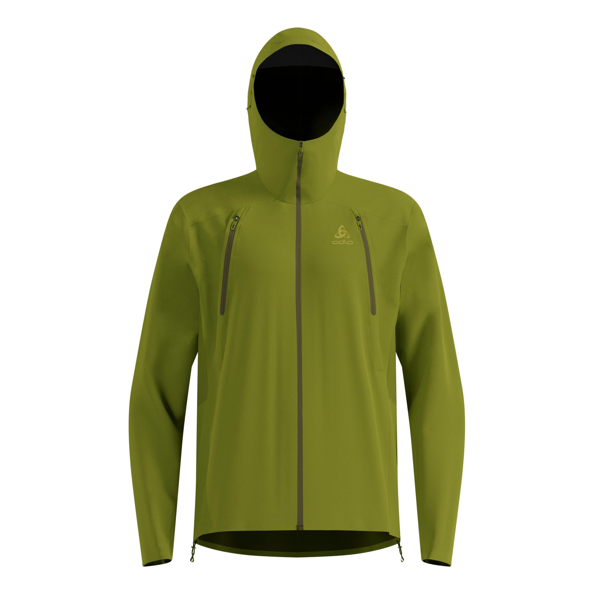 Odlo X-Alp Waterproof Pro Hardloopjas Heren-groen