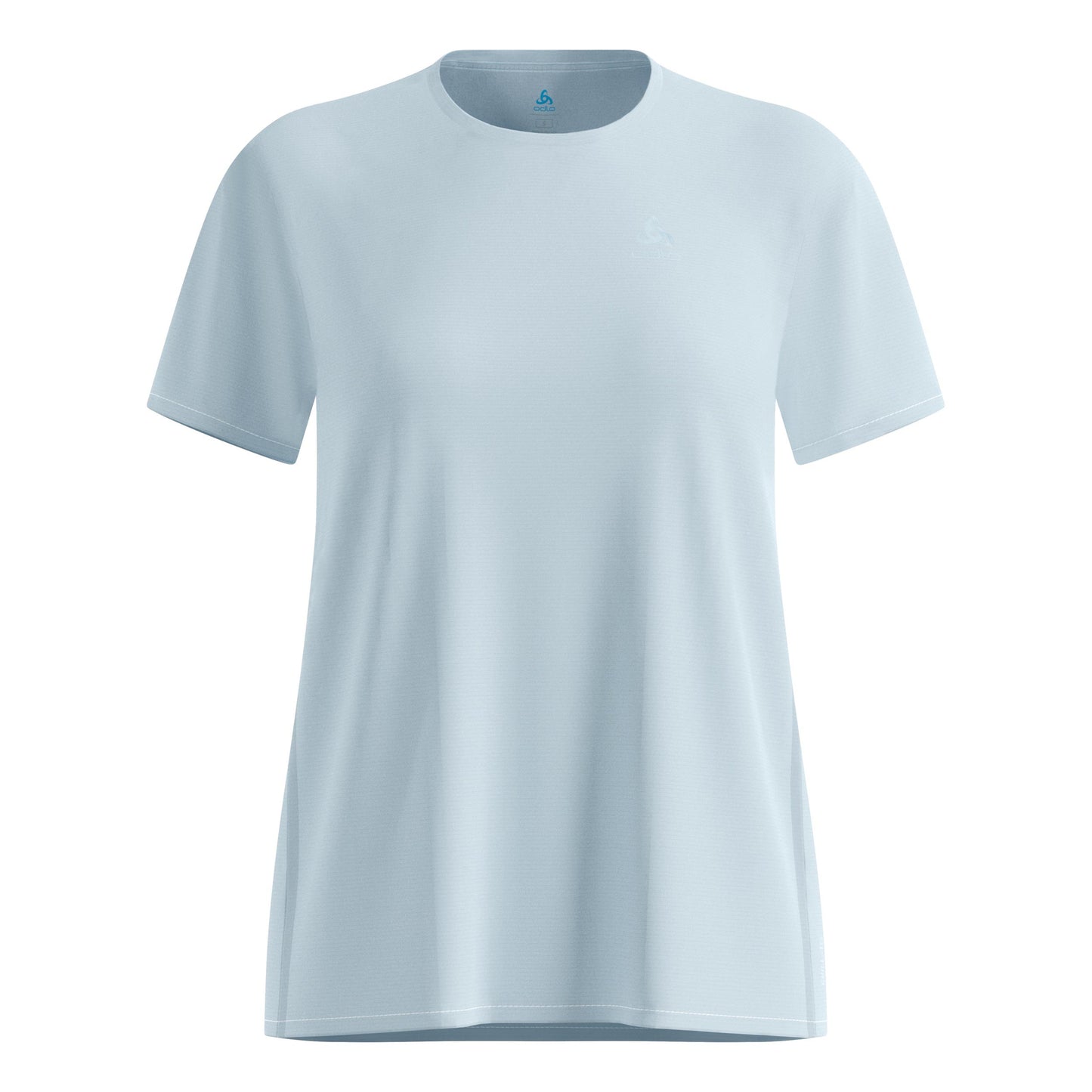 Odlo Zeroweight Chill-Tec Hardloopshirt Dames-lichtblauw