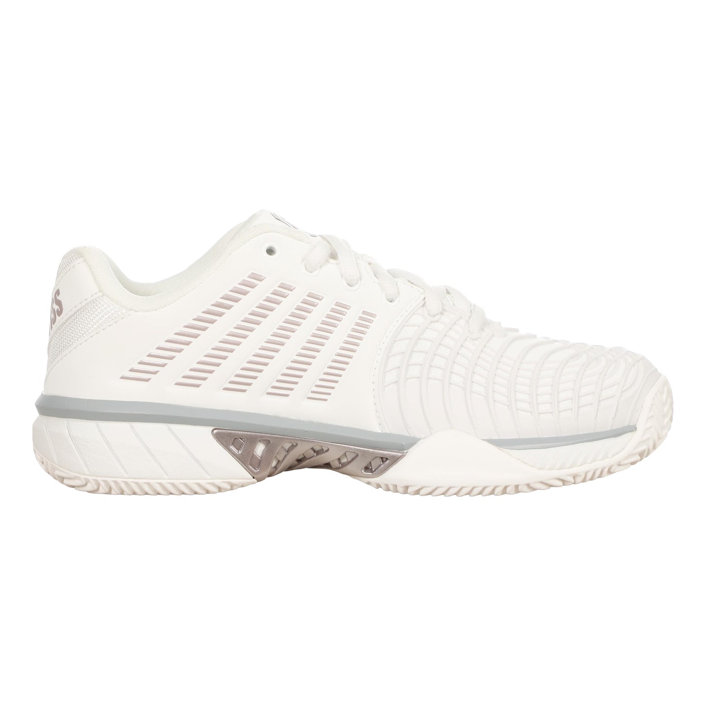 K-Swiss Express Light 3 Gravelschoen Dames - wit, grijs