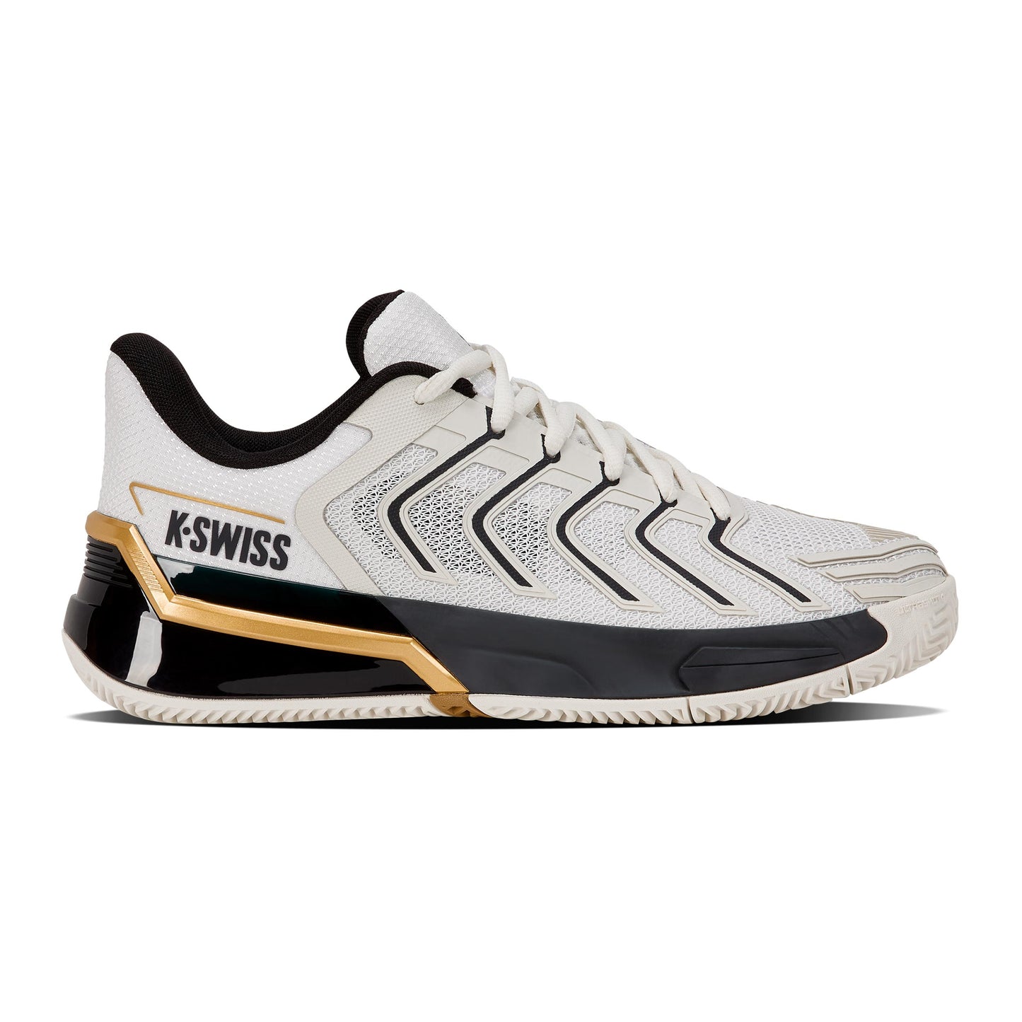 K-Swiss Ultrashot 4 Gravelschoen Heren - wit, zwart