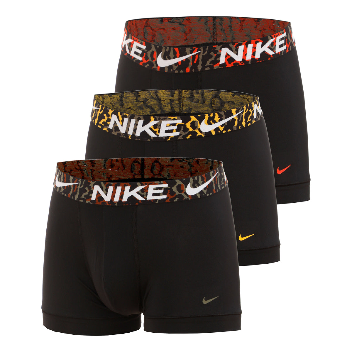 Nike Dri-Fit Essential Micro Trunk Boxershort Verpakking 3 stuks Heren - grijs